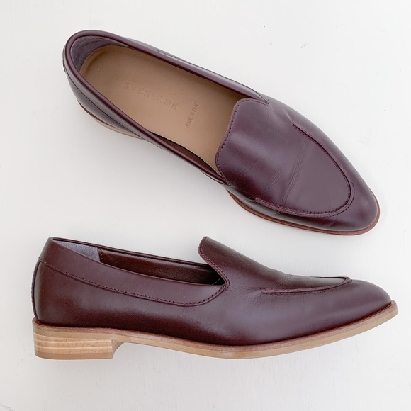 Everlane Shoes - Everlane | The Modern Loafer Leather Burgundy